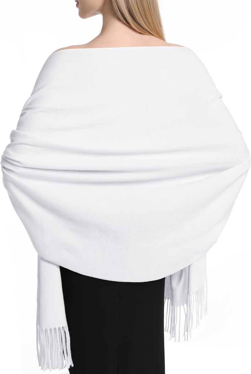 Sofier Pashmina Shawls And Wraps for Women for Evening Dress Warm Winter Scarf Wedding Bride Bridesmaid Gifts Cashmere Feel - Image 2